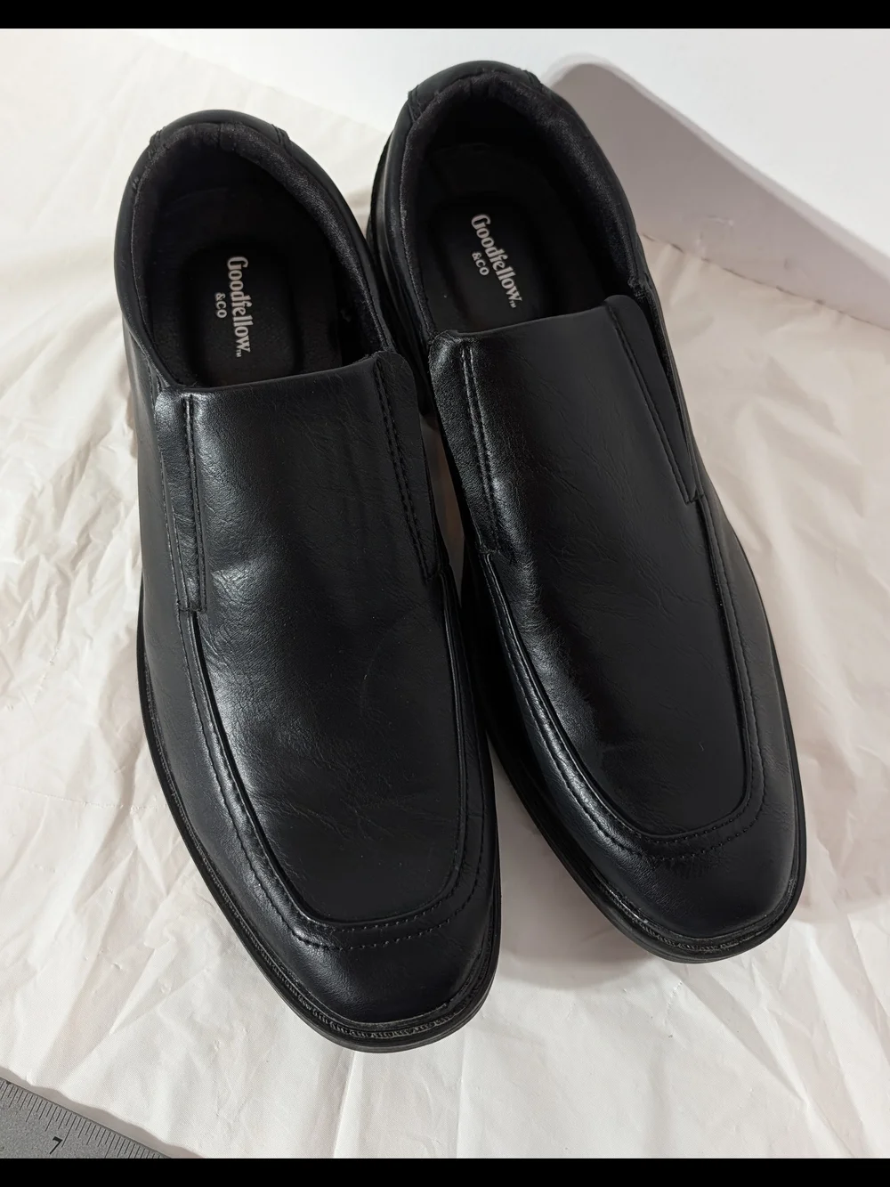 Goodfellow & Co. Men's Jefferson Loafer Black Slip-On Dress Shoes  Size 8
